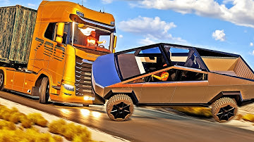 Truck and Car Crashes #11 [BeamNG.Drive]