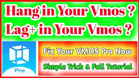 How to Fix Vmos Pro Lag || Vmos Pro Lag Kaise Fix Kare || Vmos Pro Lag Fix Tutorial.