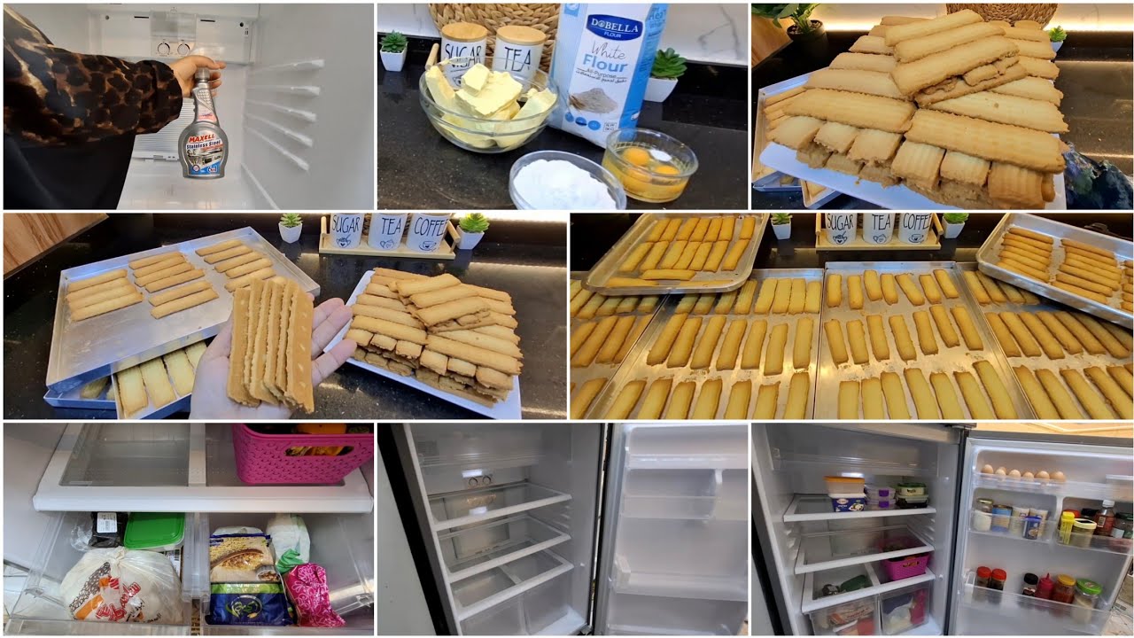 أول تنظيفات العيد لازم تبدأ من هنا🤗يلا بينا الأيام بتجرى روتين تحفيزي+طريقة بسكويت الزبدة وسر لونه🌟