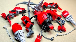 lego upgraded titan drillman | unofficial lego set skibidi toilet multiverse