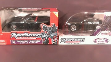 Transformers Alternators Battle Ravage & Ravage CHILL COMPARISON REVIEW