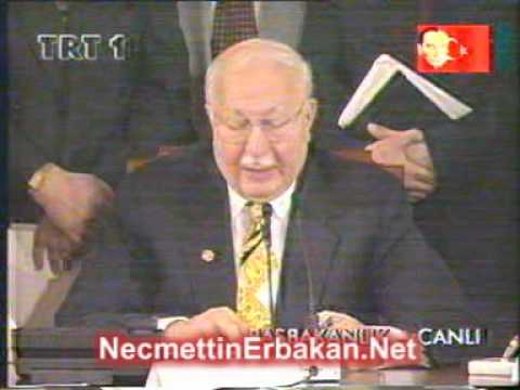 NO:141 Prof. Dr. NECMETTİN ERBAKAN, A)Başbakan Olarak İlk Basın Açıklaması(Çankaya Köşkü)