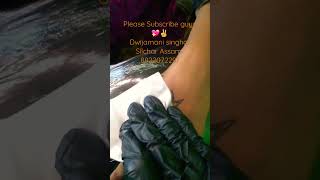 Girl Tattoo Done At Silchar
