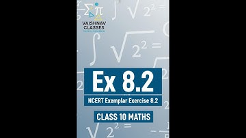 TRIGONOMETRY || NCERT Exemplar || Class 10th || Exemplar Ex:- 8.2 || Day 4 || Vaishnav Classes ||