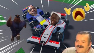 The Roblox F1 Car crash experience! (FUNNY MOMENTS) #3