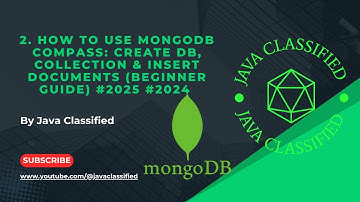 2. How to Use MongoDB Compass: Create DB, Collection & Insert Documents (Beginner Guide) #2025 #2024
