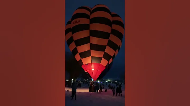 Hot Air Balloon Glow #shorts - DayDayNews