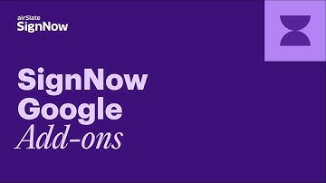 SignNow for Google Integration Demo