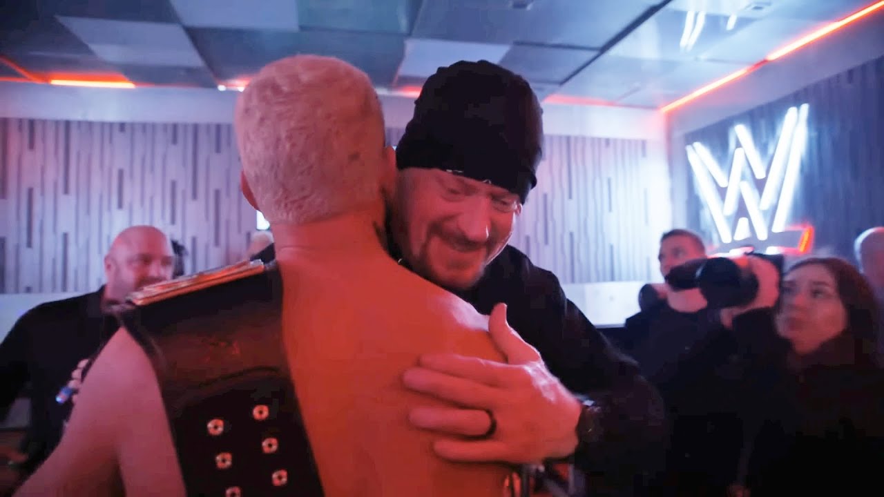 The Undertaker and Cody Rhodes WrestleMania XL Behind the Curtain YouTube