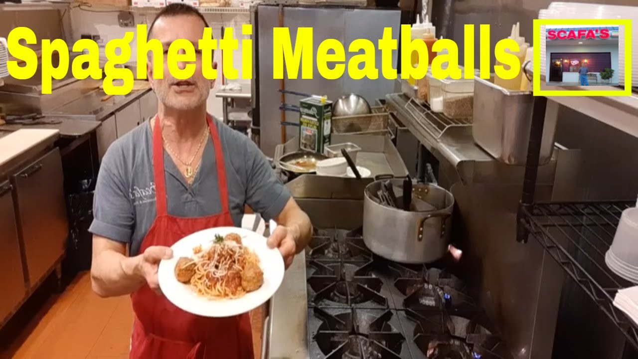 Spaghetti Meatballs - YouTube
