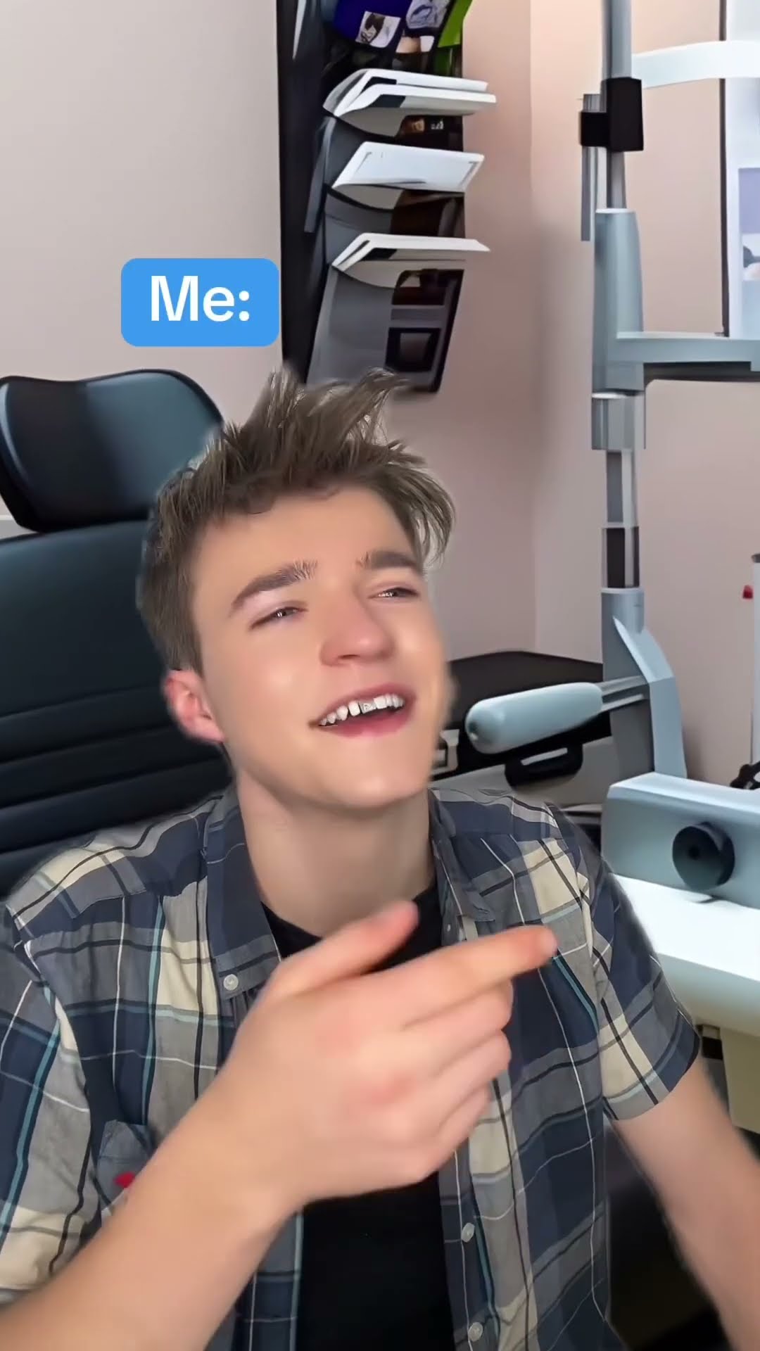 You went to the eye doctor as a kid…