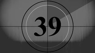 39 second countdown timer with sound effect - old film effect screenshot 5