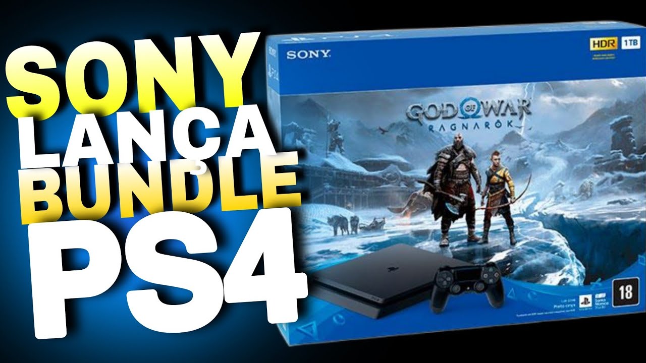 inicia pré-venda de bundle do PS4 com God of War: Ragnarok