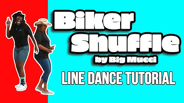 "Biker Shuffle" Line Dance Tutorial