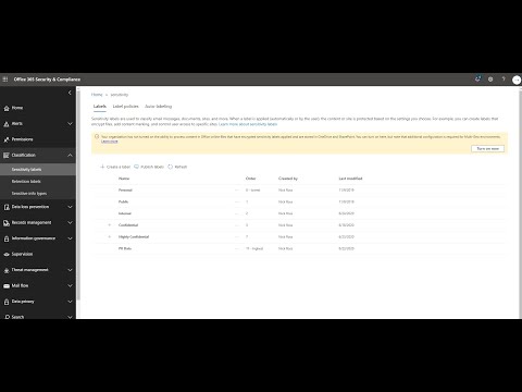 Introduction to Azure Information Protection