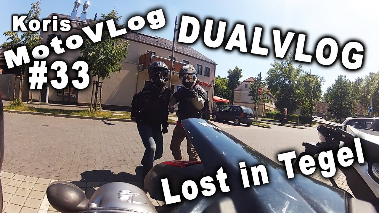 Koris MotoVlog 33  - DualVlog - Lost in Tegel [German][HD]