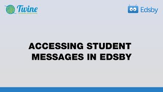 Accessing student messages in Edsby