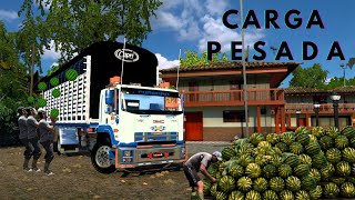 ¡TURBO FTR CARGADO A TOPE DE SANDIAS EN LA FINCA! | American Truck Simulator