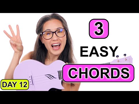3 Beginner Ukulele Songs with Only 3 Chords with FREE PDFs and Play Along Tracks