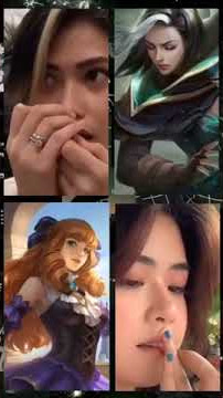 if Benedetta x Guin in real life 😍👀 cosplay hero story wa Mlbb