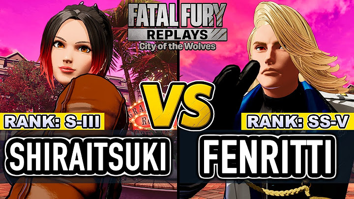 FF COTW ▰ SHIRAITSUKI (Mai) vs FENRITTI (Kain) ▰ Fatal Fury CotW High Level Gameplay