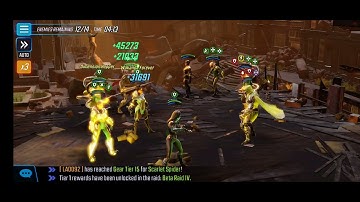 MSF Doom Raid 1.0 Boss Tech node FAIL w Minn Erva, Shuri, Dr Octopus, Kestrel, Ultron  no Dr Doom