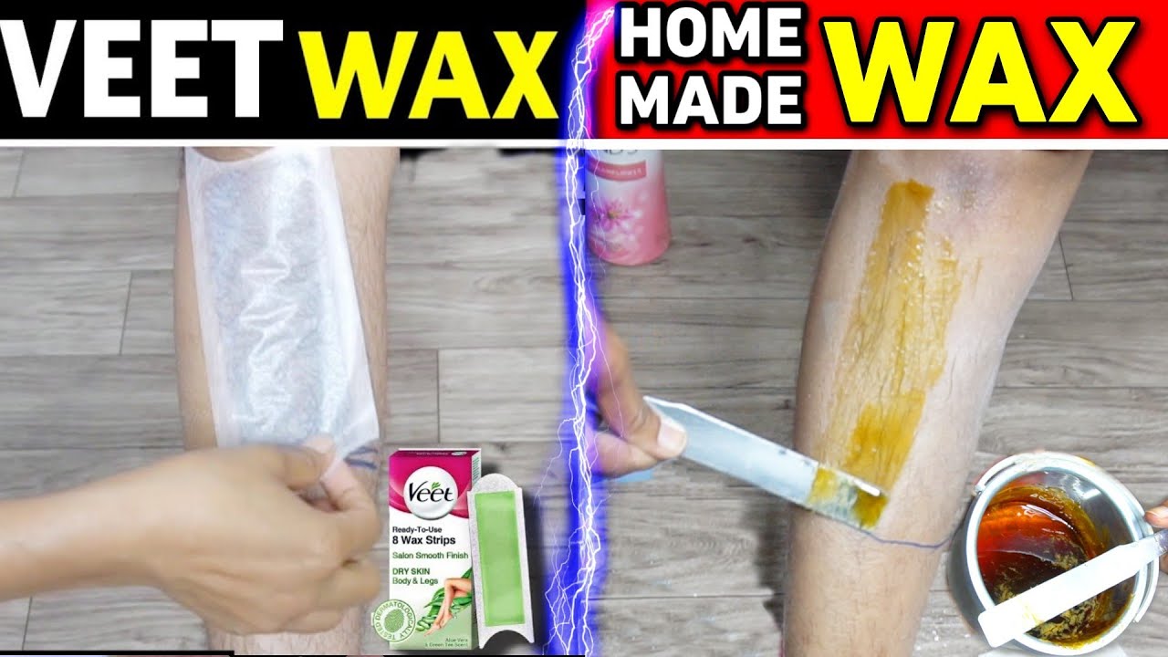 Which Wax Is Best Veet Wax Strips Vs Homemade Wax? Veet Wax Strips Homemade Wax Wax YouTube