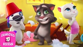 My Talking Hank Vs My Talking Tom Vs My Talking Angela - Great Makeover For Kids