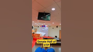 Senate Hall of IITP😍 #iit #iitjee #shorts #iitpatna