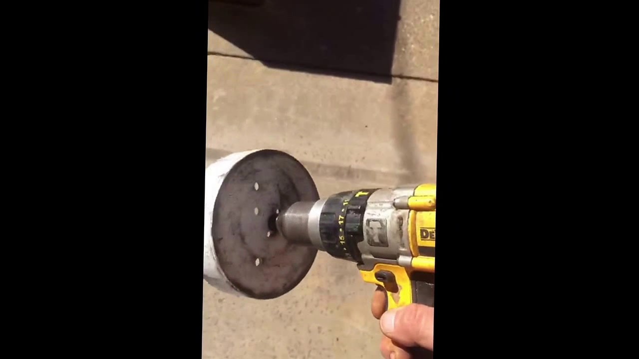 DeWALT drill smoking YouTube