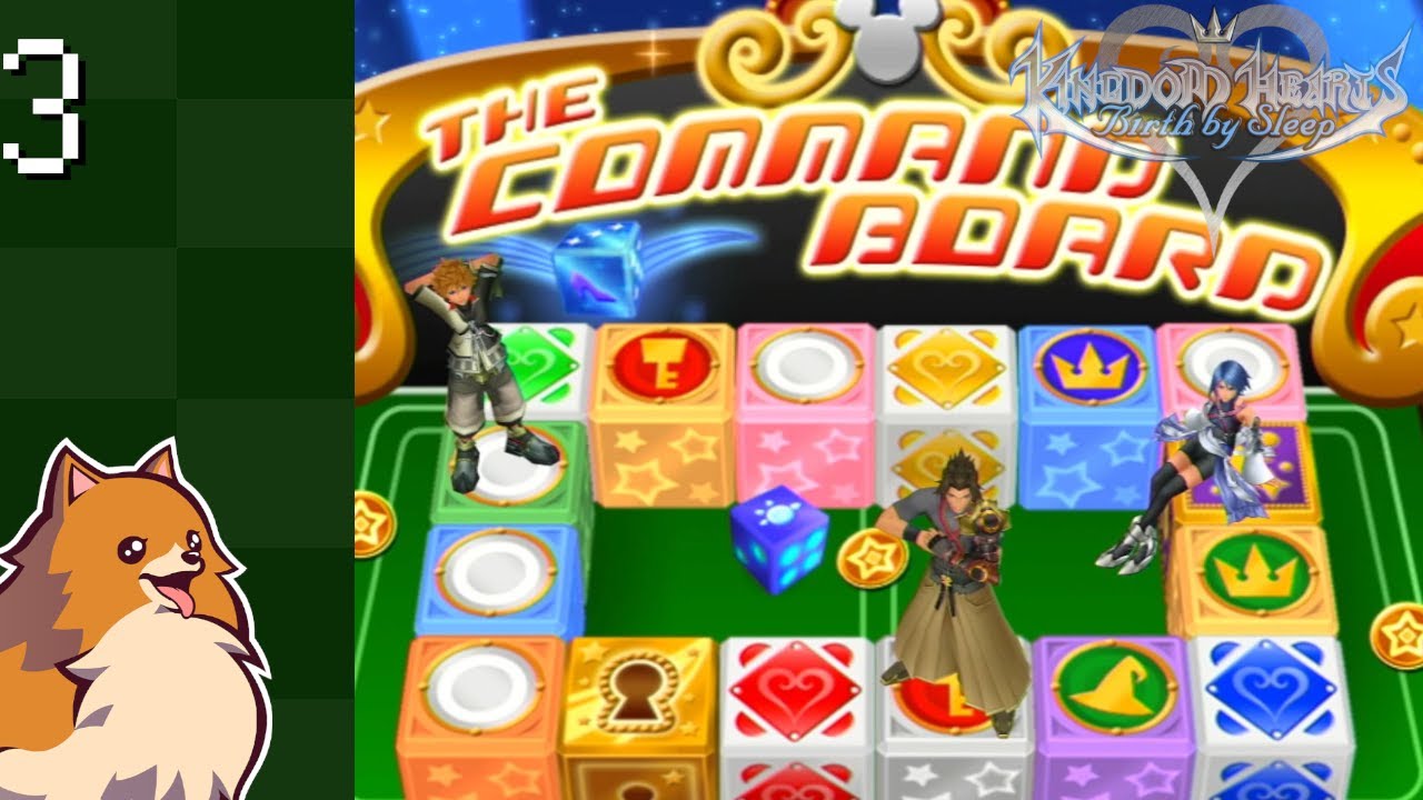 Let's Play Kingdom Hearts: Birth By Sleep [3] Command Board - YouTube