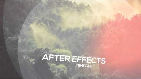 Circles Opener | VideoHive Templates | After Effects Project Files