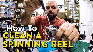 How To Clean A Spinning Reel | Fishing Gear Care