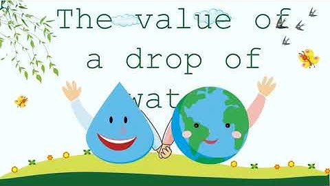 Water | Save Water | Water Conservation | Use water Wisely
