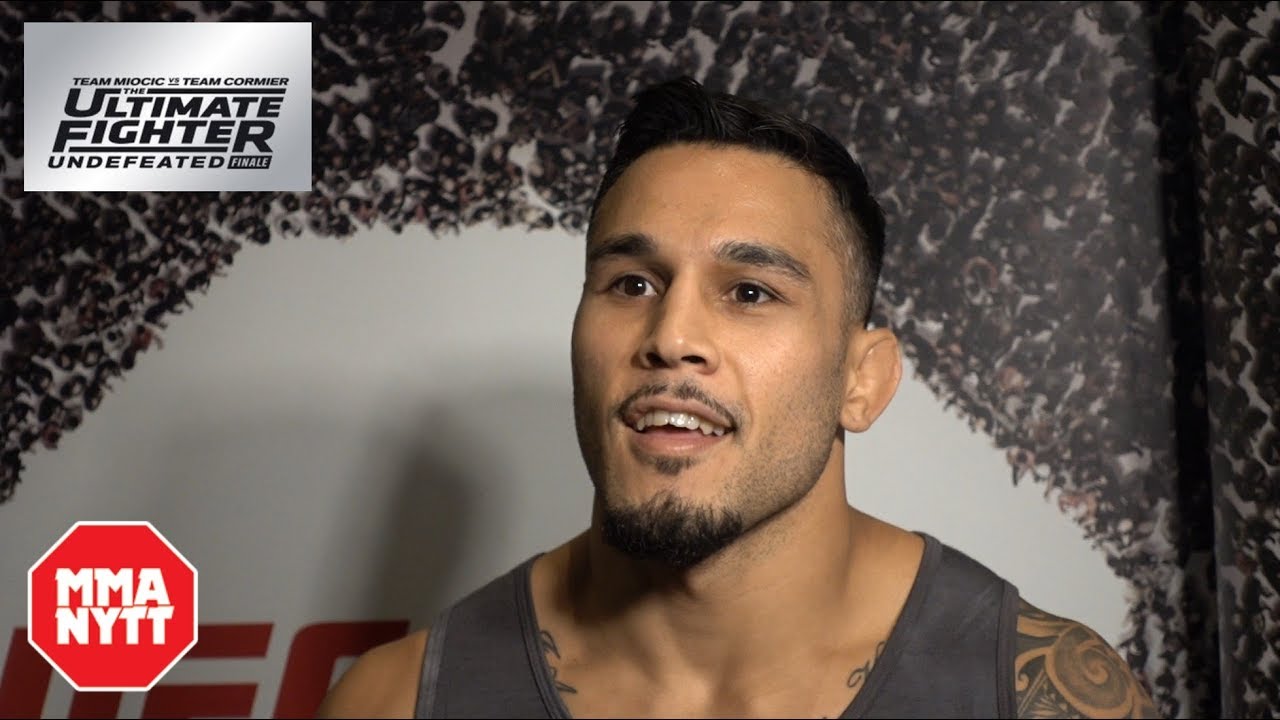 Brad Tavares TUF 27 Finale Open Workout Media Scrum Interview YouTube