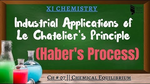 Chemical Equilibrium 7.3 | Industrial Applications of Le Chatelier Principle | XI Chemistry