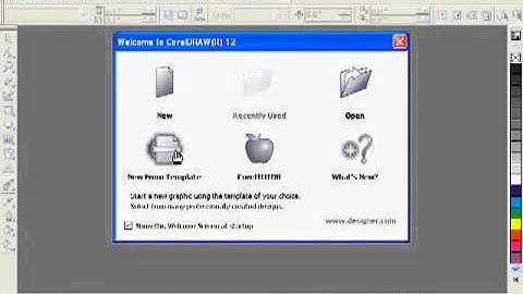 Lecture 1 Corel Draw 12 Tutorial Urdu