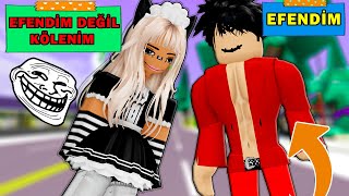 SLENDER ÇOCUĞUN KÖLESİ OLUP TROLLEDİM😂(Roblox Brookhaven Rp)