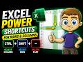Excel Power Shortcuts for Rows and Columns: Work Faster Today
