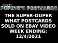 Popeyes Postcards:  What Postcards Sold On Ebay Week Ending 12/4/2021 The New Stuff