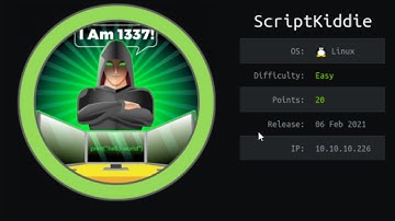 ScriptKiddie HTB Walkthrough || Lalith Kumar