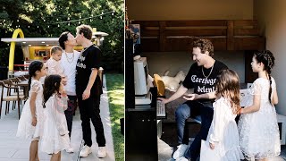 Mark Zuckerberg Share Rare Photos of His 3 Daughters as He Celebrate His 40th Birthday