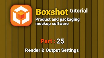 025. Render & Output Settings In Boxshot