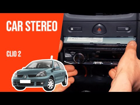 How to install the car stereo CLIO 2 📻