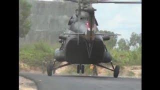 Helikopter Mendarat Di Stadion Grogot  - Tana Paser HD