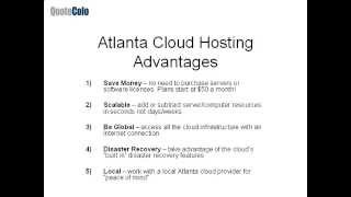 Atlanta Cloud Computing | Cloud Hosting | Cloud Services