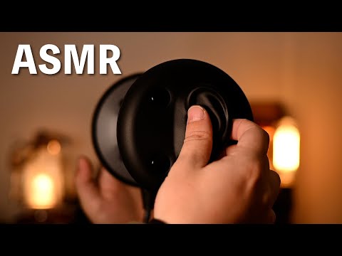 [ASMR] タッピングで刺激してから徐々に強くなる素手耳マッサージ