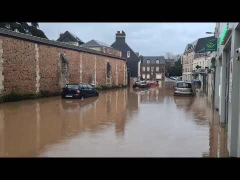 Montivilliers : des inondations en centre-ville