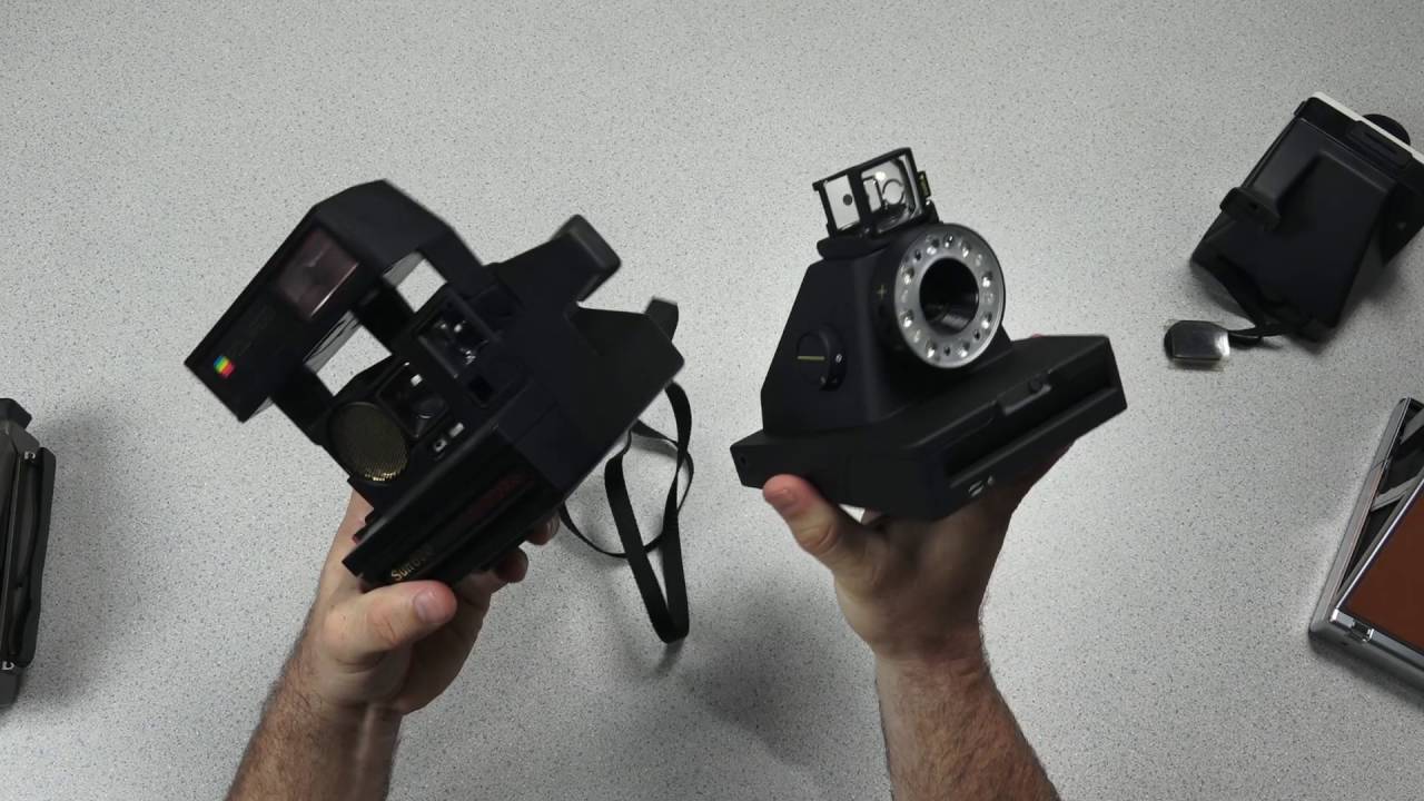 I-1 Analog Instant Camera Form Factor Comparison - YouTube