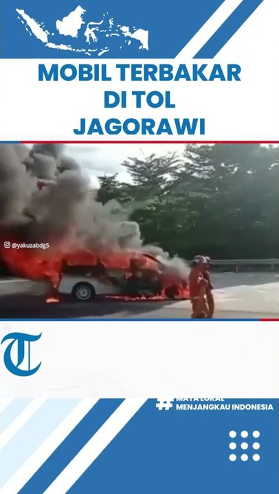 Sopir dan Penumpang Selamat dari Kebakaran Mobil di Tol Jagorawi Usai Cium Bau Asap